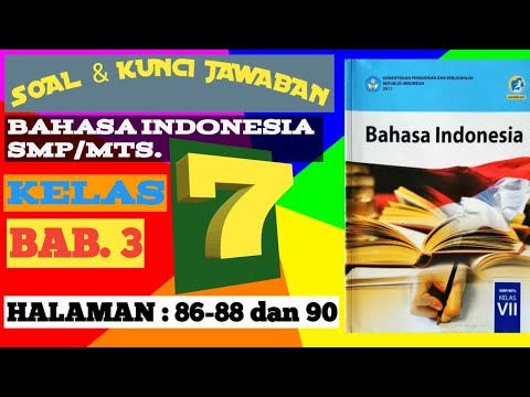 Detail Buku Cetak Bahasa Indonesia Kelas 7 Nomer 36