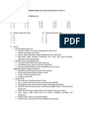 Detail Buku Cetak Biologi Kelas 10 Nomer 33