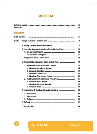 Detail Buku Cetak Prakarya Kelas 8 Semester 2 Nomer 12