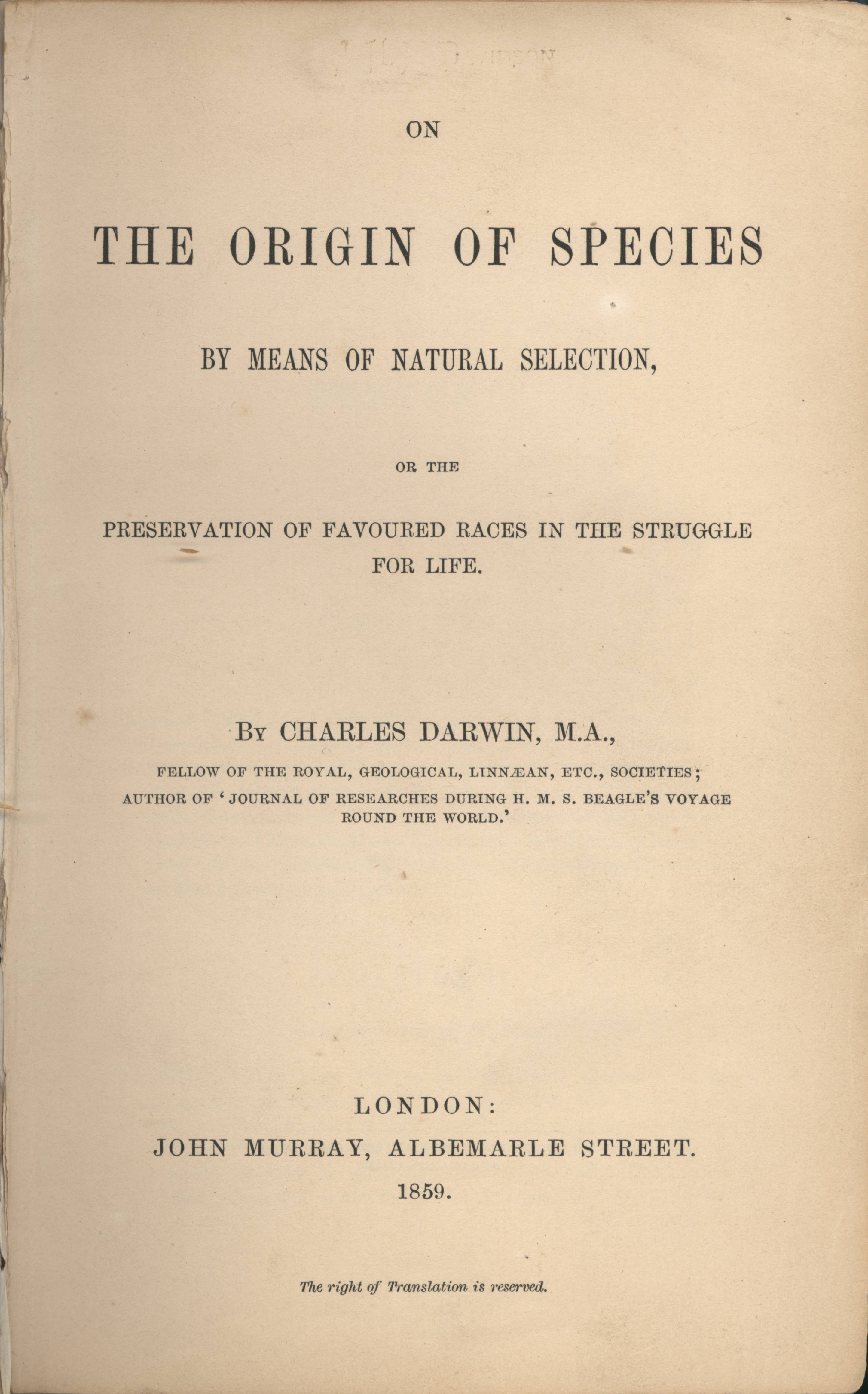 Detail Buku Charles Darwin Nomer 4