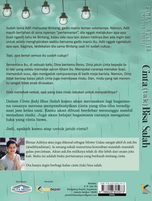 Detail Buku Cinta Tak Bisa Salah Nomer 6