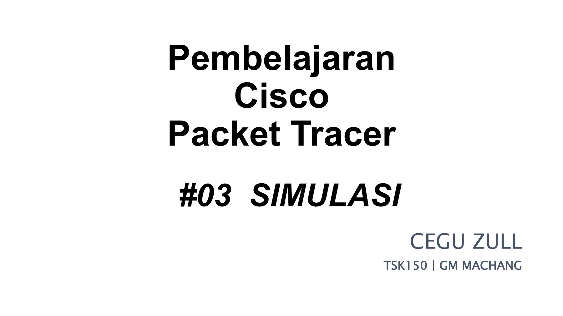 Detail Buku Cisco Packet Tracer Nomer 46