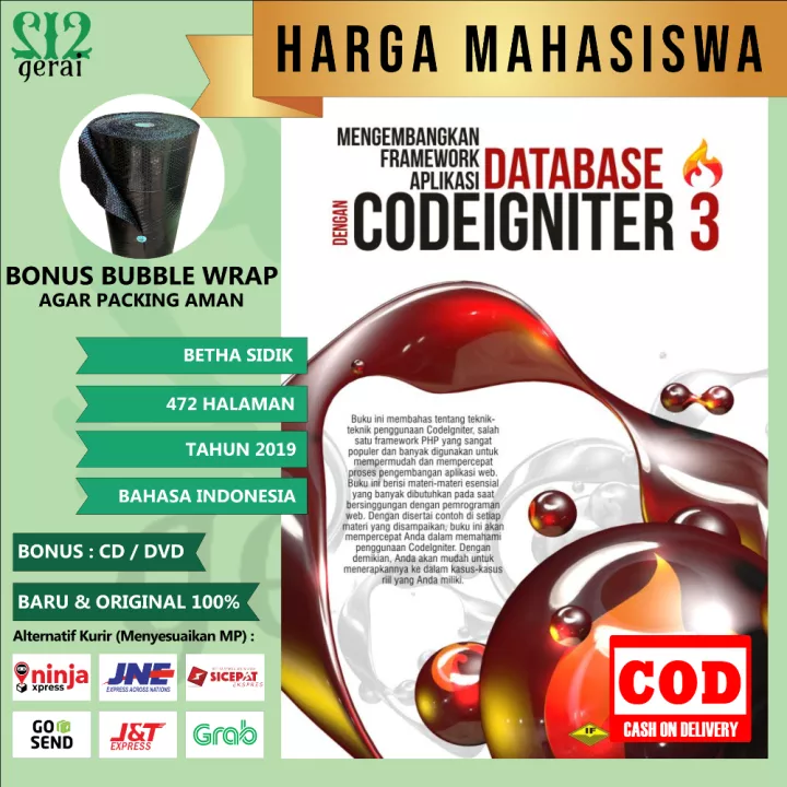 Detail Buku Codeigniter 3 Nomer 25