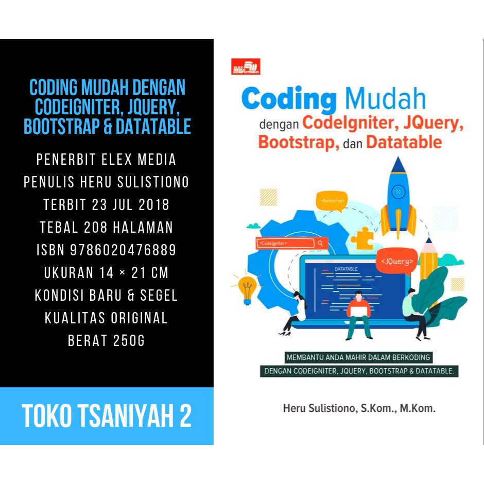 Detail Buku Codeigniter Dan Bootstrap Nomer 11