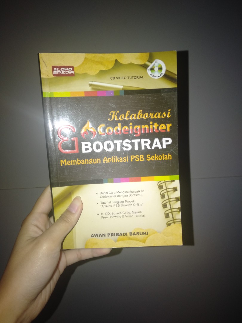 Detail Buku Codeigniter Dan Bootstrap Nomer 3
