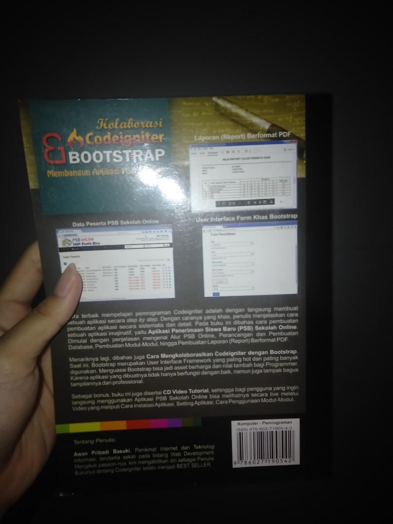 Detail Buku Codeigniter Dan Bootstrap Nomer 20