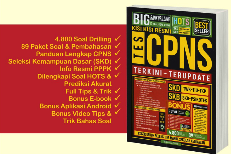 Detail Buku Cpns Best Seller Nomer 54