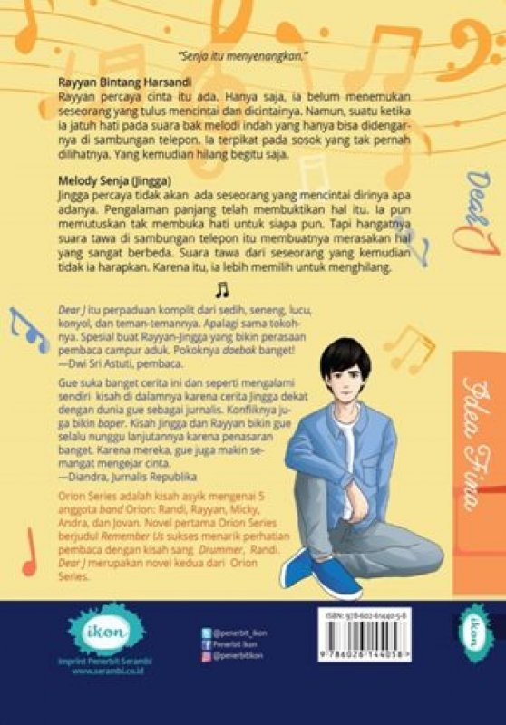 Detail Buku Dear J Nomer 11