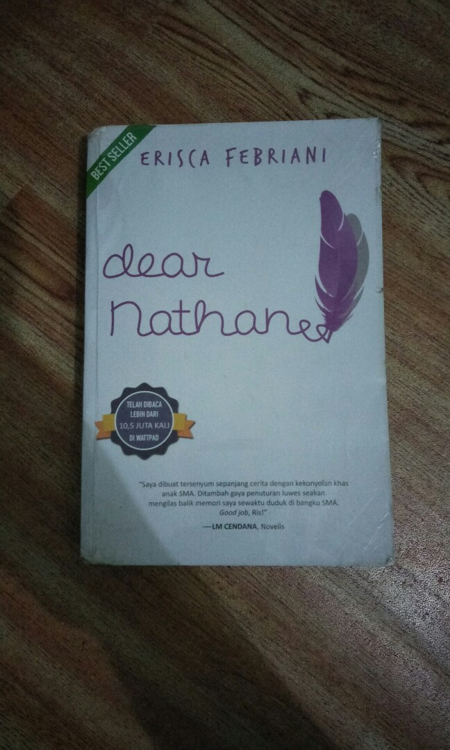 Detail Buku Dear Nathan Nomer 24