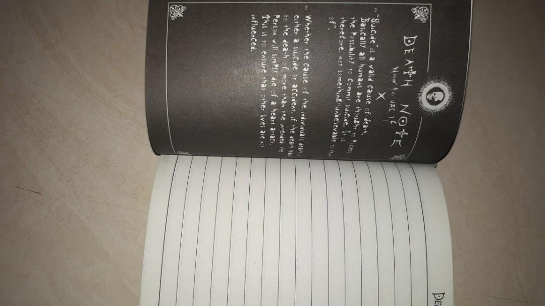 Detail Buku Death Note Asli Nomer 35
