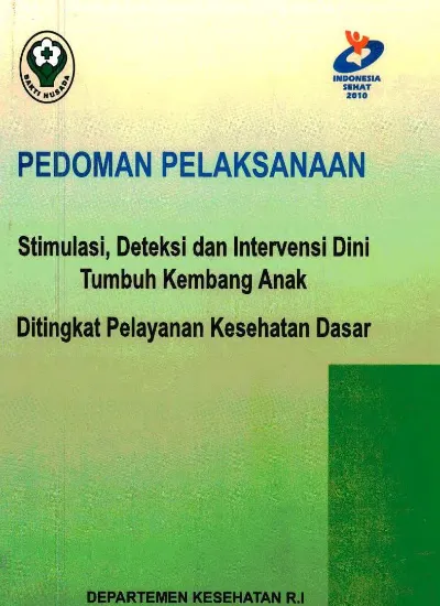 Detail Buku Deteksi Dini Tumbuh Kembang Anak Nomer 33