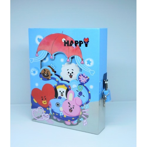 Detail Buku Diary Bt21 Nomer 25