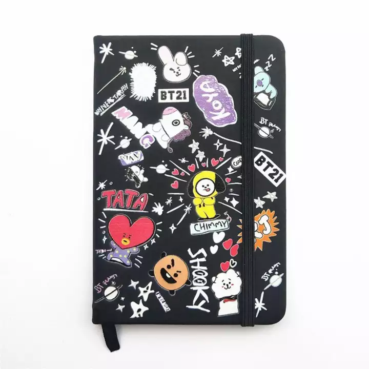 Detail Buku Diary Bt21 Nomer 54