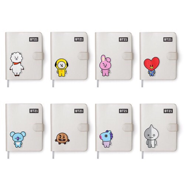 Detail Buku Diary Bt21 Nomer 10