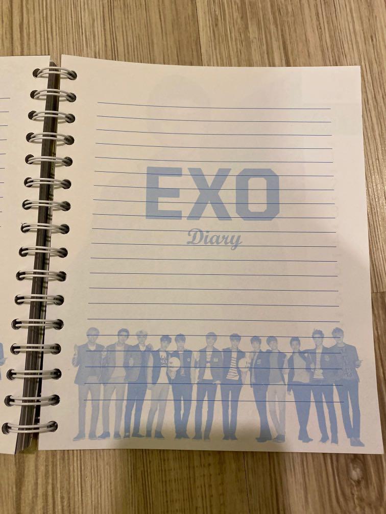 Detail Buku Diary Exo Nomer 20