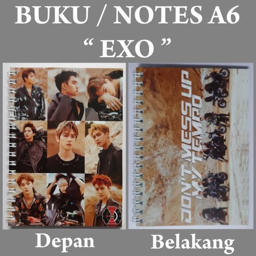 Detail Buku Diary Exo Nomer 21