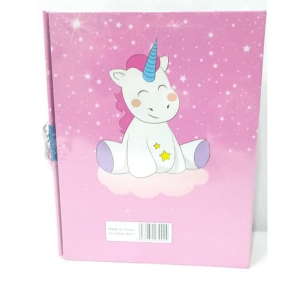 Detail Buku Diary Gembok Unicorn Nomer 41