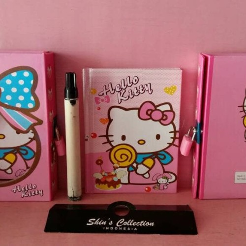 Detail Buku Diary Hello Kitty Nomer 6