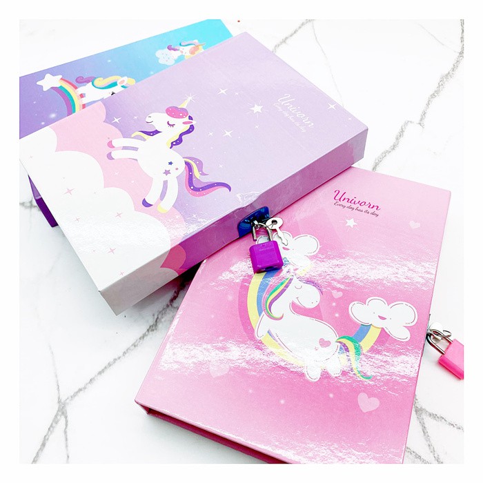 Detail Buku Diary Unicorn Nomer 8