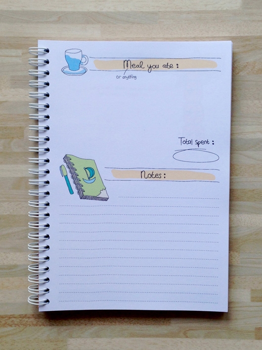Detail Buku Diary Unik Nomer 19