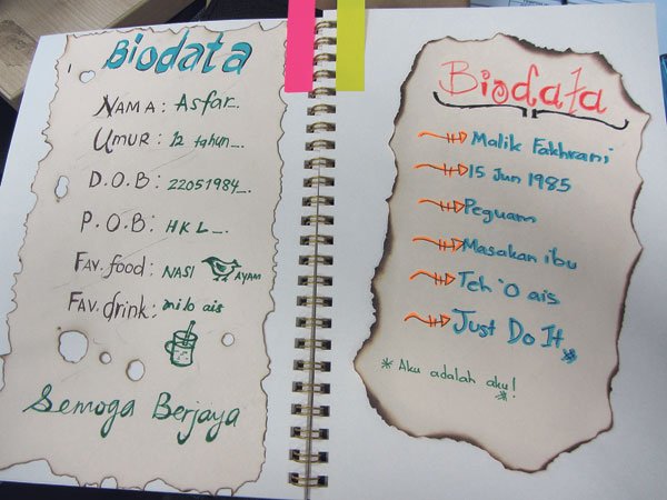 Detail Buku Diary Unik Nomer 20