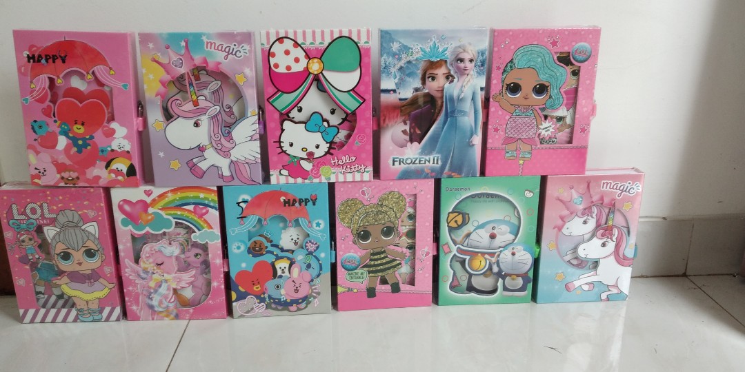 Detail Buku Diary Yang Ada Kuncinya Nomer 34