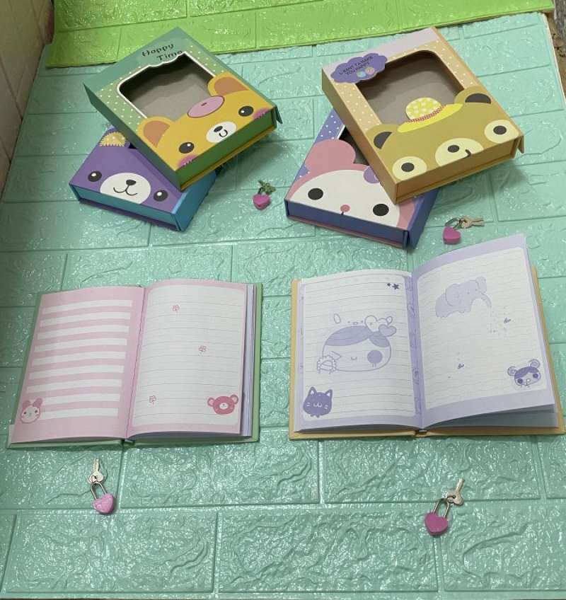 Detail Buku Diary Yang Ada Kuncinya Nomer 39