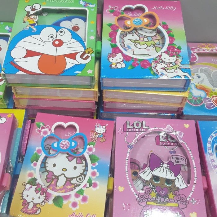 Detail Buku Diary Yang Ada Kuncinya Nomer 8