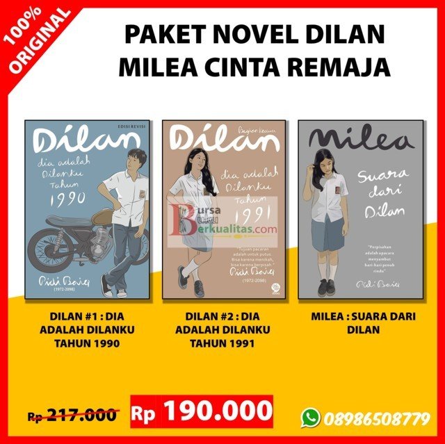 Detail Buku Dilan Milea Nomer 15