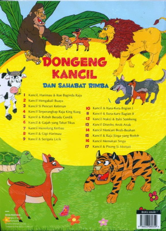 Detail Buku Dongeng Kancil Nomer 32