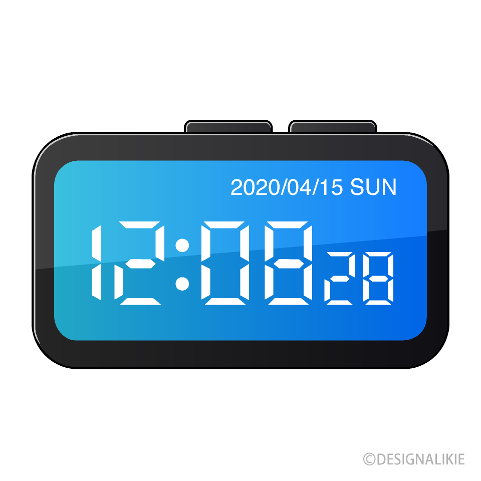 Detail Digital Clock Font Nomer 15