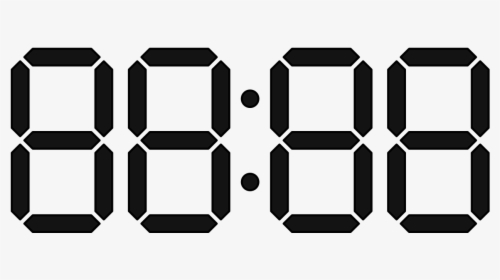 Detail Digital Clock Font Nomer 4