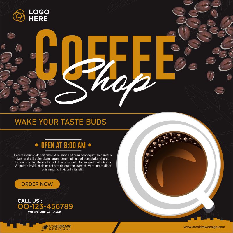 Detail Download Logo Coffee Coreldraw Nomer 11