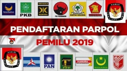 Detail Download Logo Dan Nomor Urut Partai Peserta Pemilu 2019 Nomer 16
