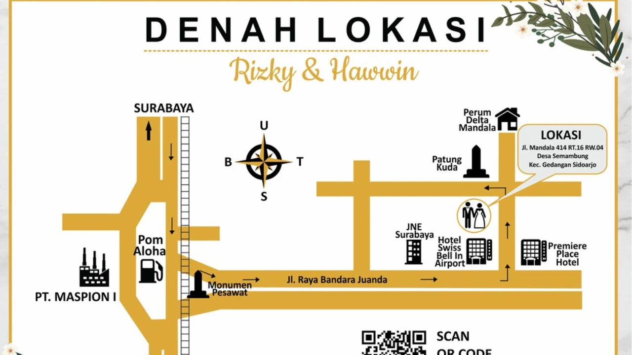 Download Download Logo Denah Lokasi Undangan 3d Nomer 19