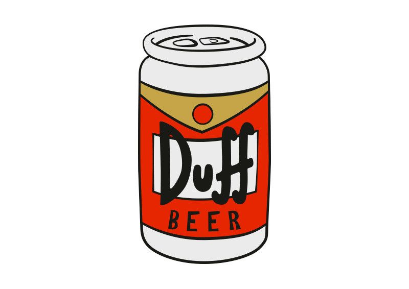 Detail Duff Beer Logo Vector Nomer 11