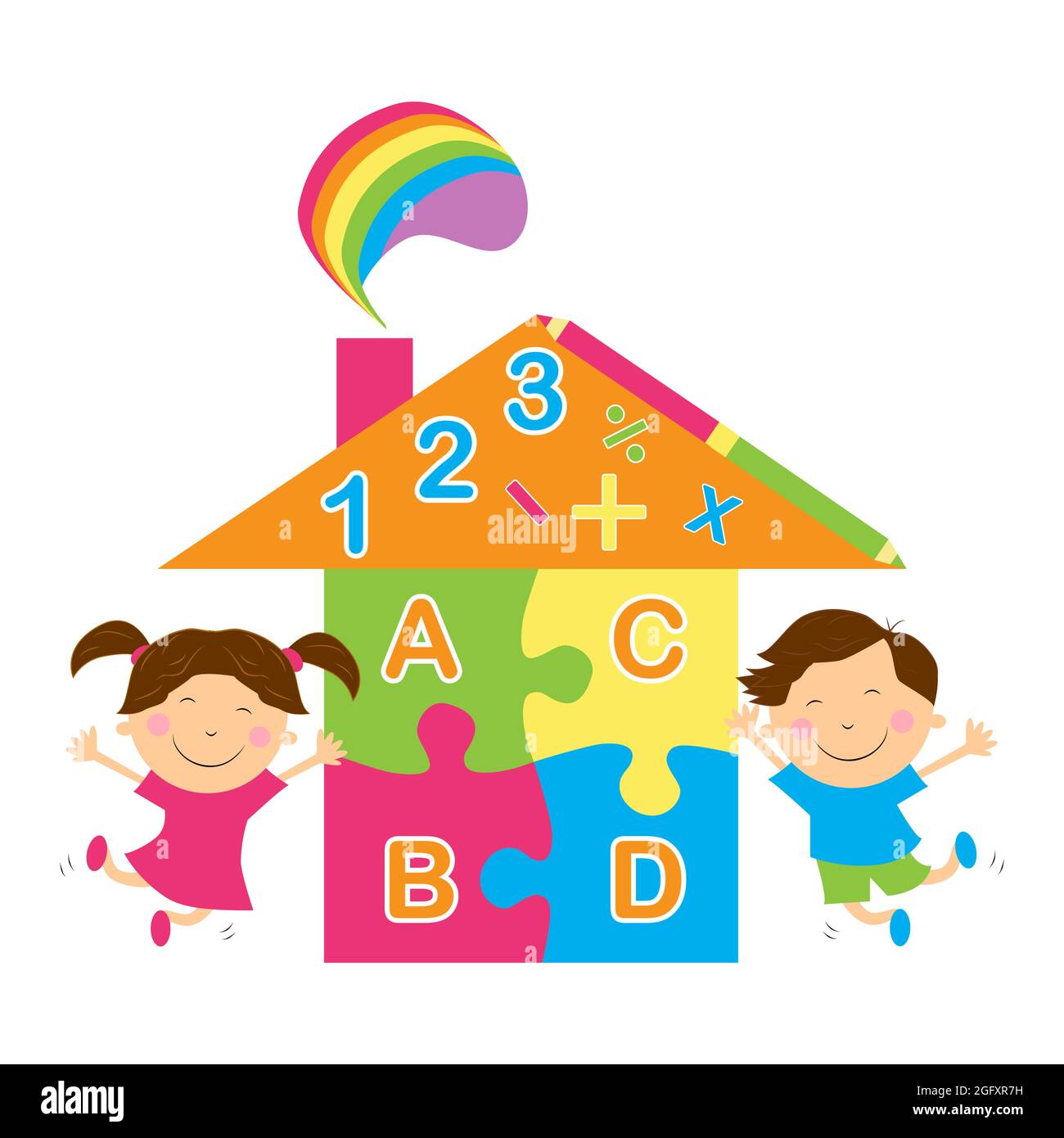 Detail Kindergarten Symbol Nomer 4