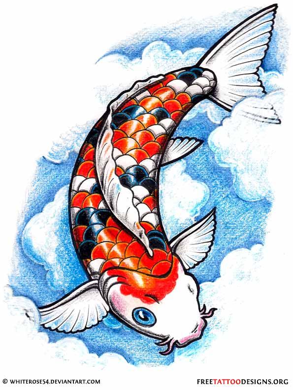 Koi Fisch Tattoo - KibrisPDR