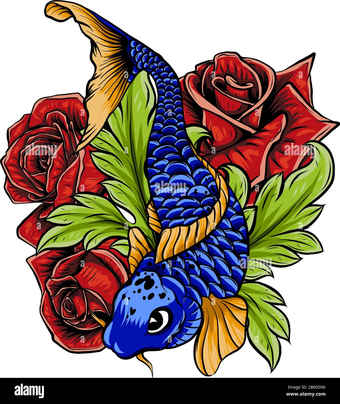 Detail Koi Fisch Tattoo Nomer 16