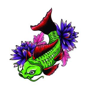 Detail Koi Fisch Tattoo Nomer 18