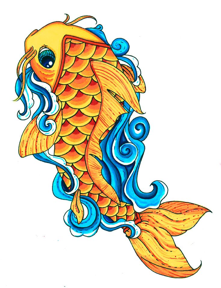 Detail Koi Fisch Tattoo Nomer 9