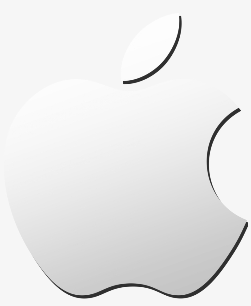 Detail White Apple Logo Nomer 8