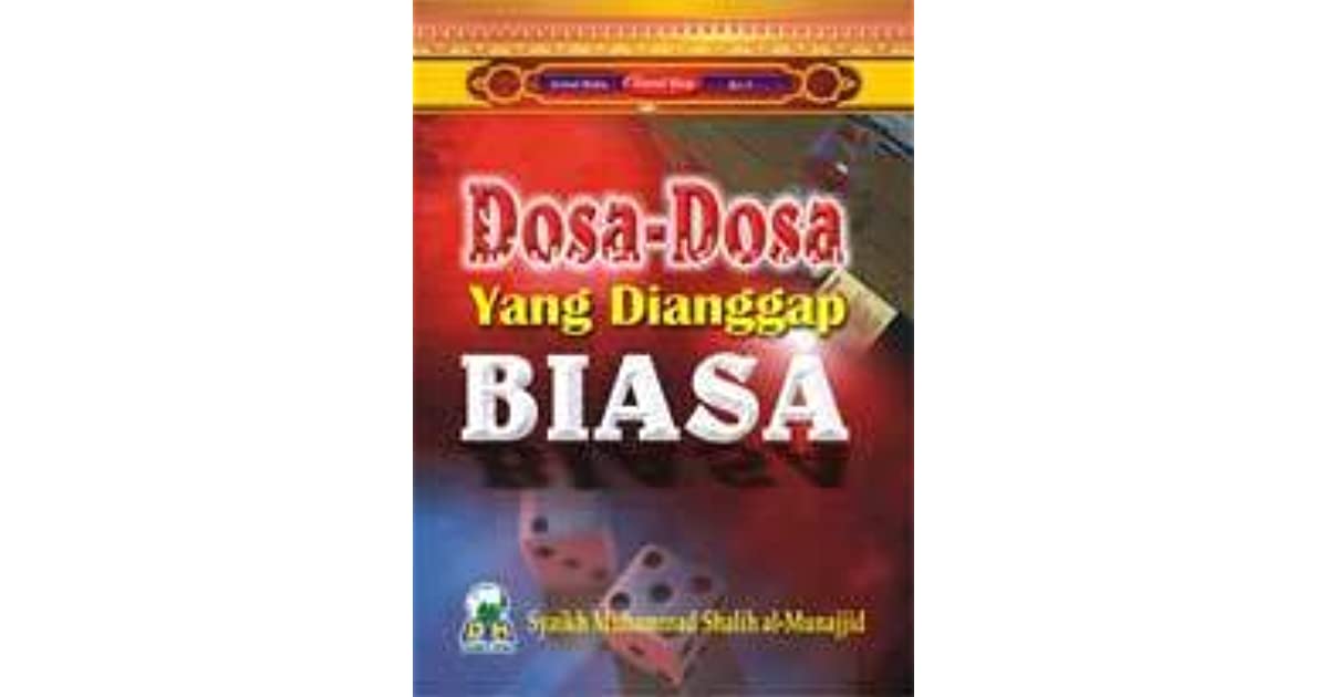 Detail Buku Dosa Dosa Yang Dianggap Biasa Nomer 15