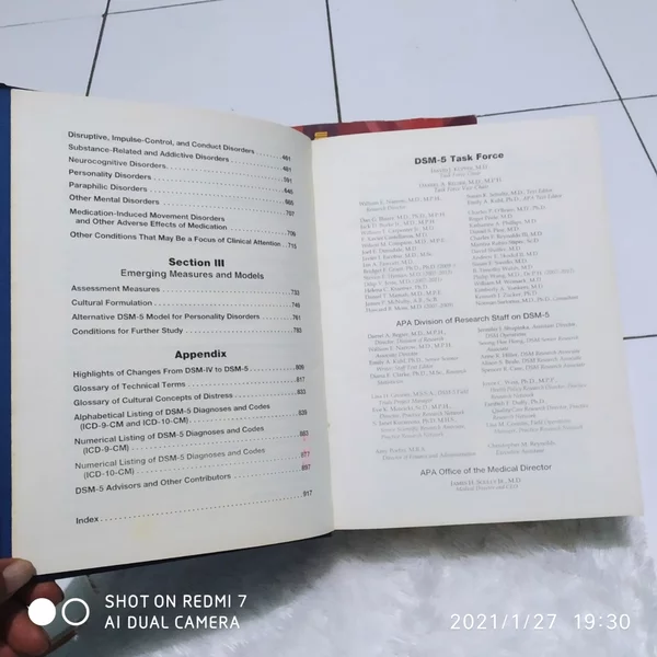Detail Buku Dsm 5 Nomer 45