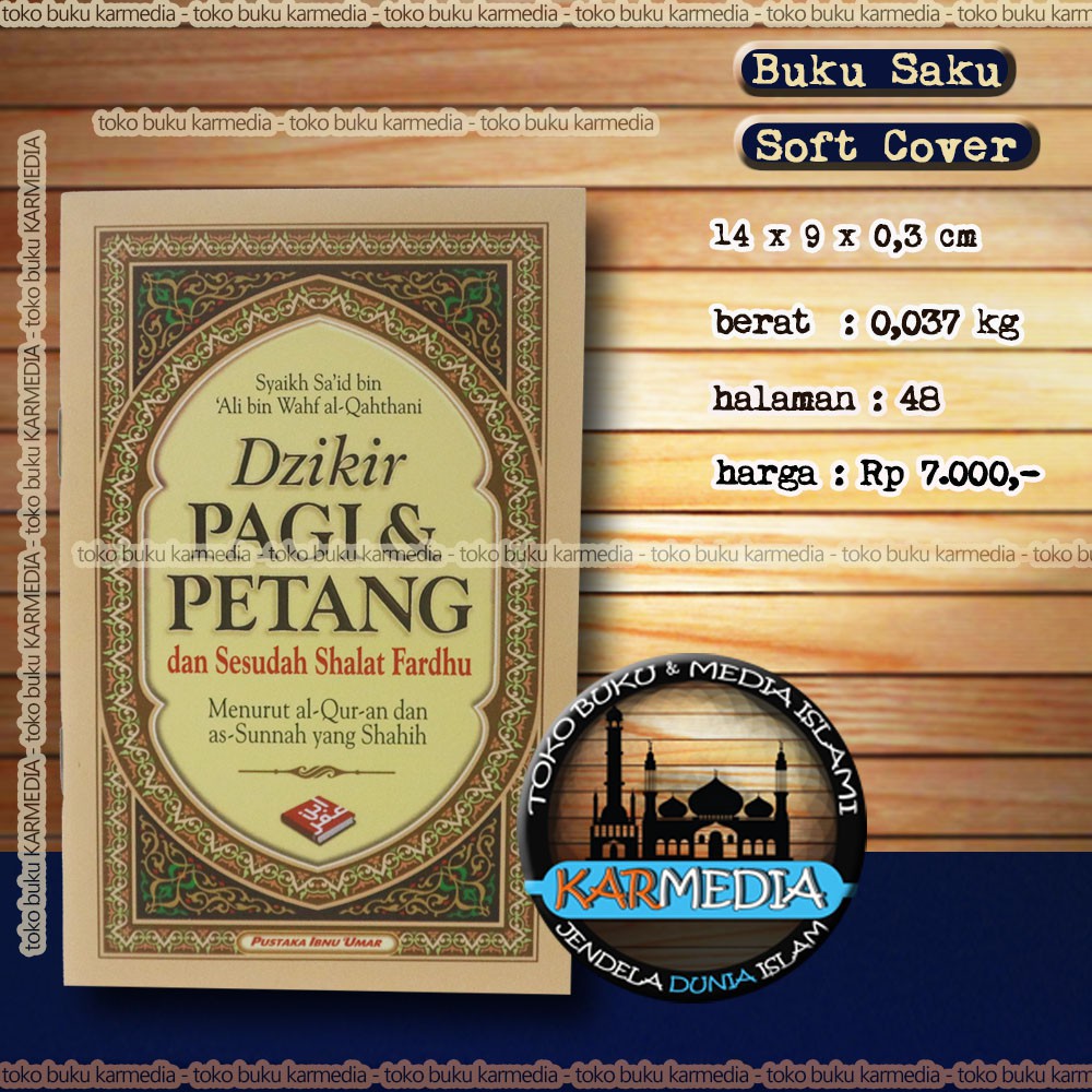 Detail Buku Dzikir Pagi Petang Pustaka Ibnu Umar Nomer 38