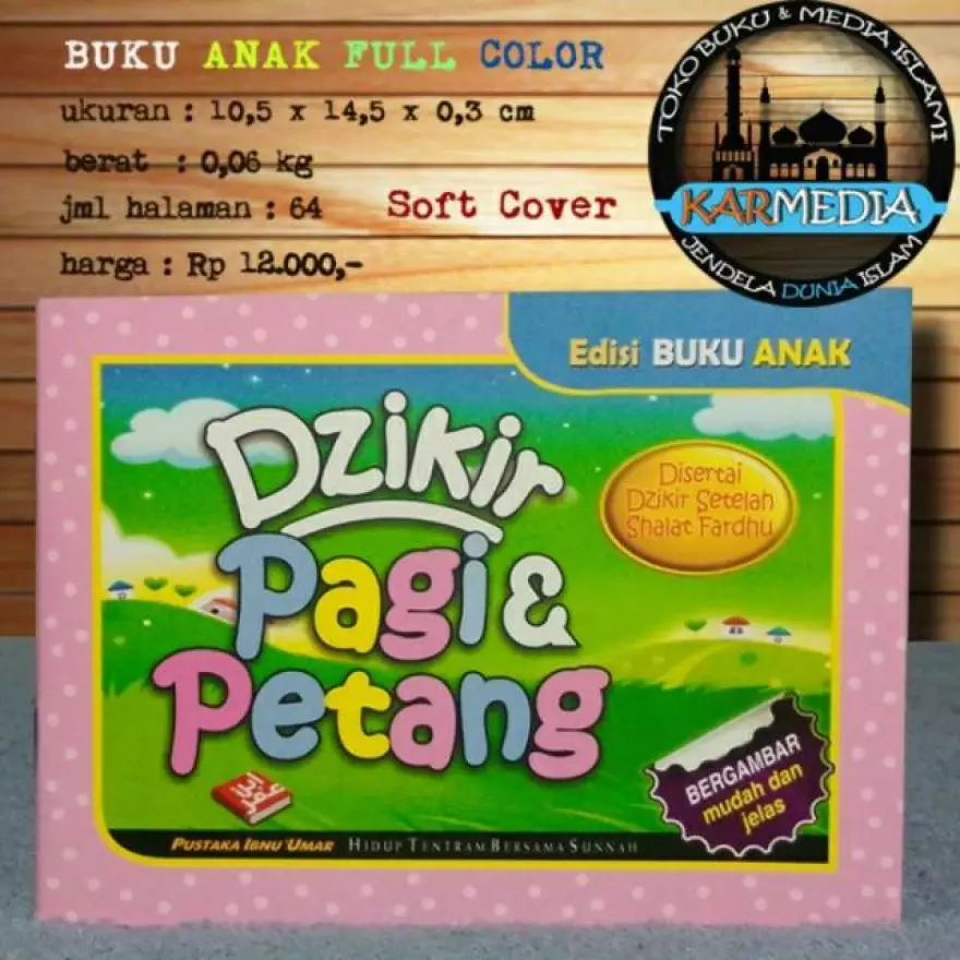 Detail Buku Dzikir Pagi Petang Pustaka Ibnu Umar Nomer 46