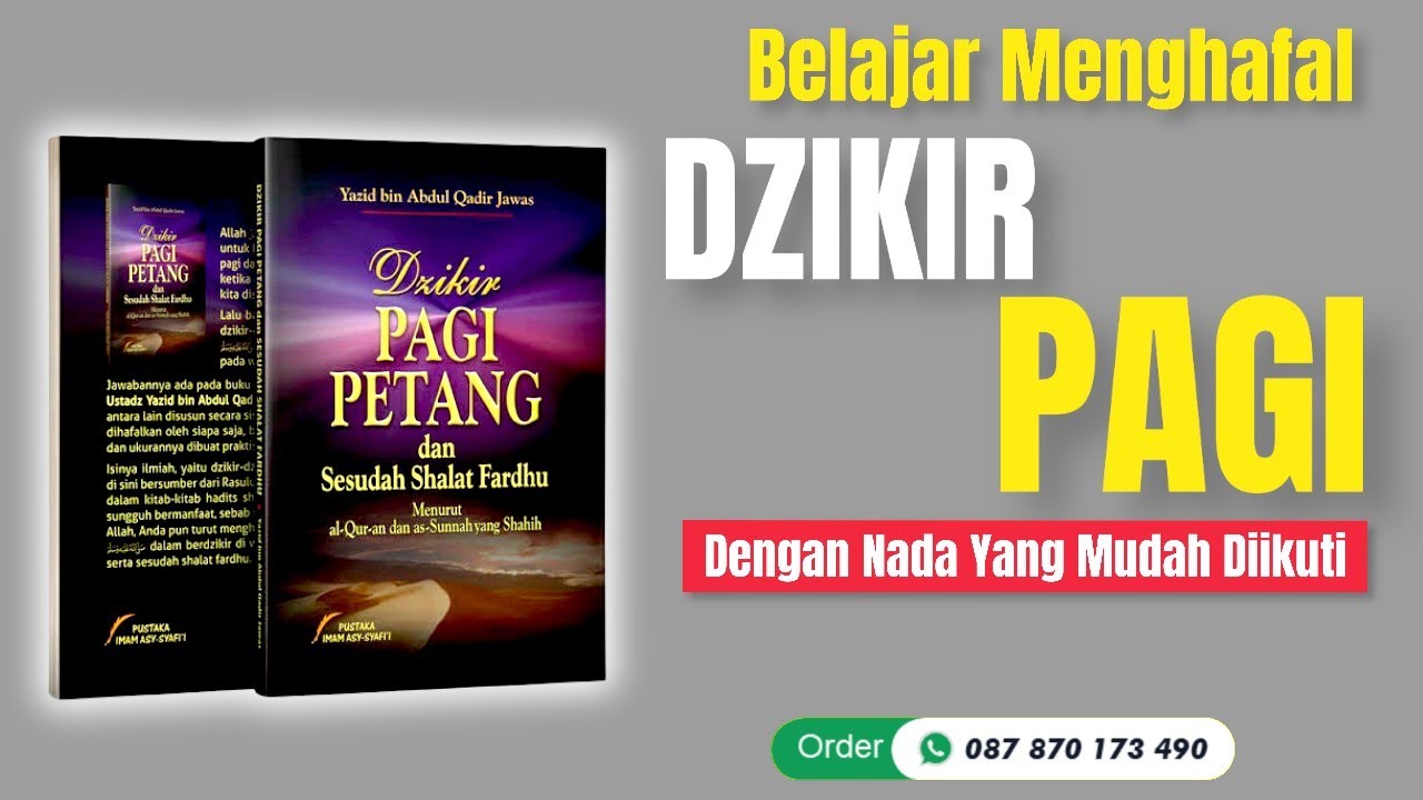 Detail Buku Dzikir Pagi Petang Ustadz Yazid Nomer 18