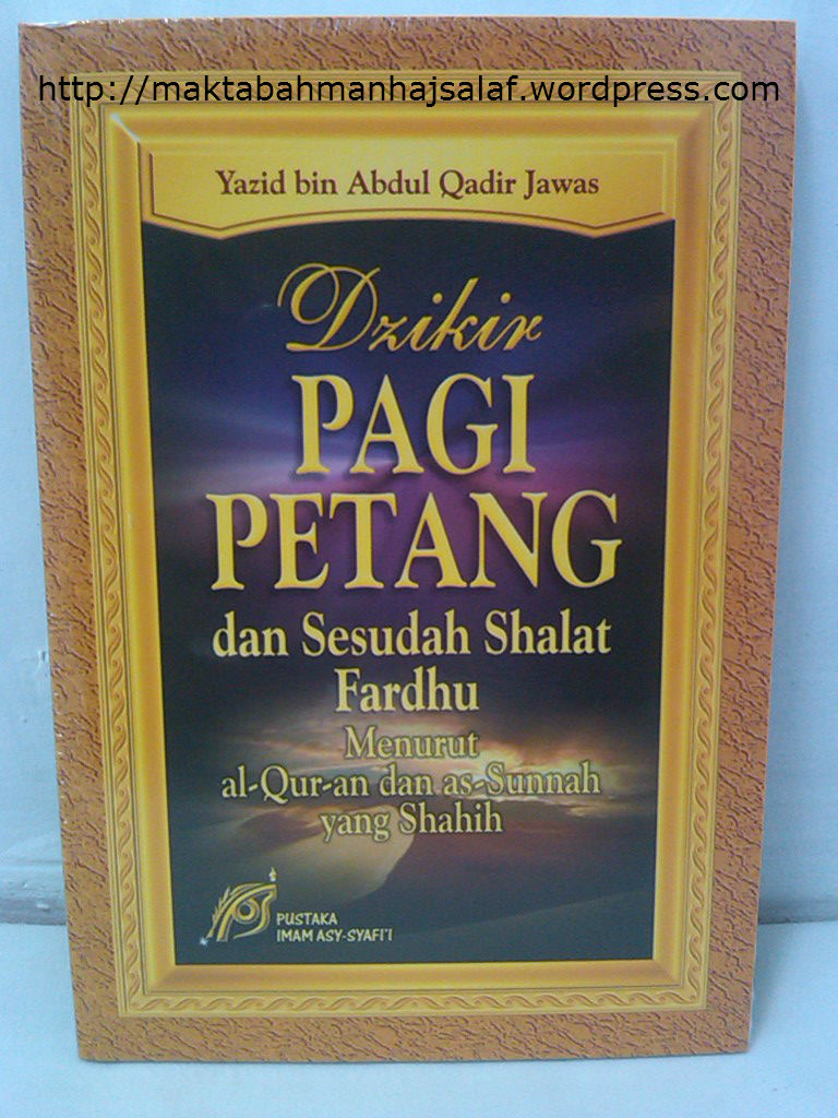 Detail Buku Dzikir Pagi Petang Ustadz Yazid Nomer 25