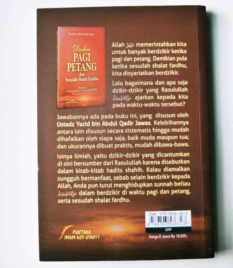 Detail Buku Dzikir Pagi Petang Ustadz Yazid Nomer 27