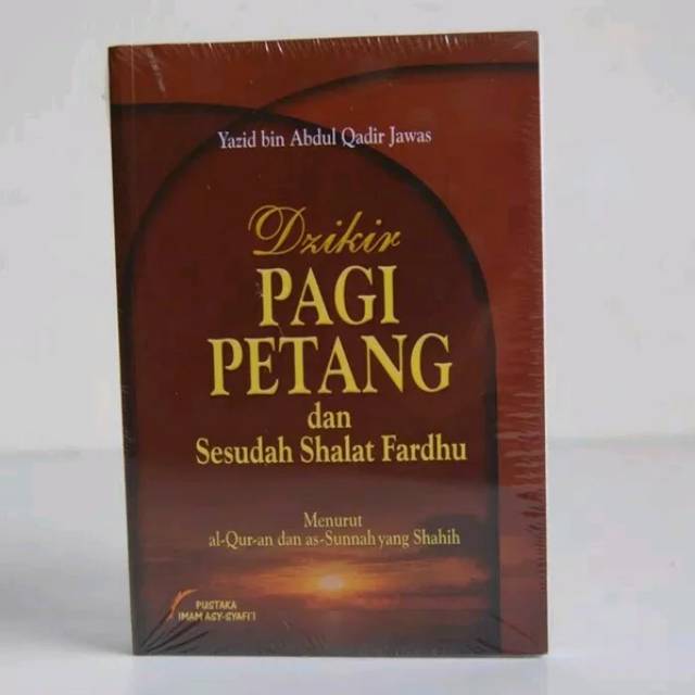 Detail Buku Dzikir Pagi Petang Ustadz Yazid Nomer 4